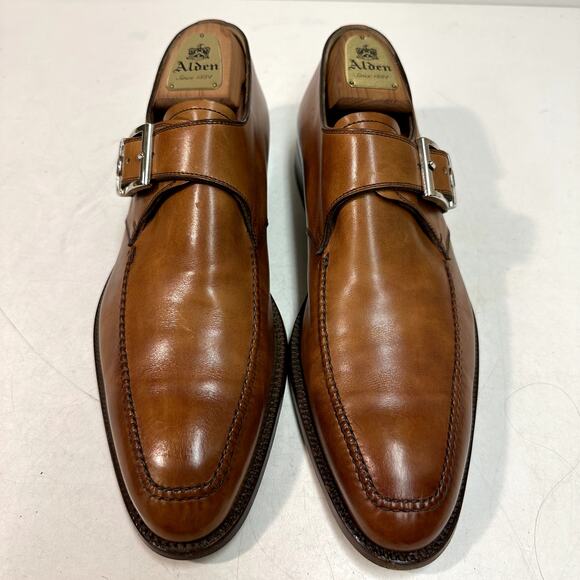 EXCELLENT Barrett Italy Single Buckle Monk Strap Derby Brown UK 9.5 / US 10.5 - Picture 2 of 13